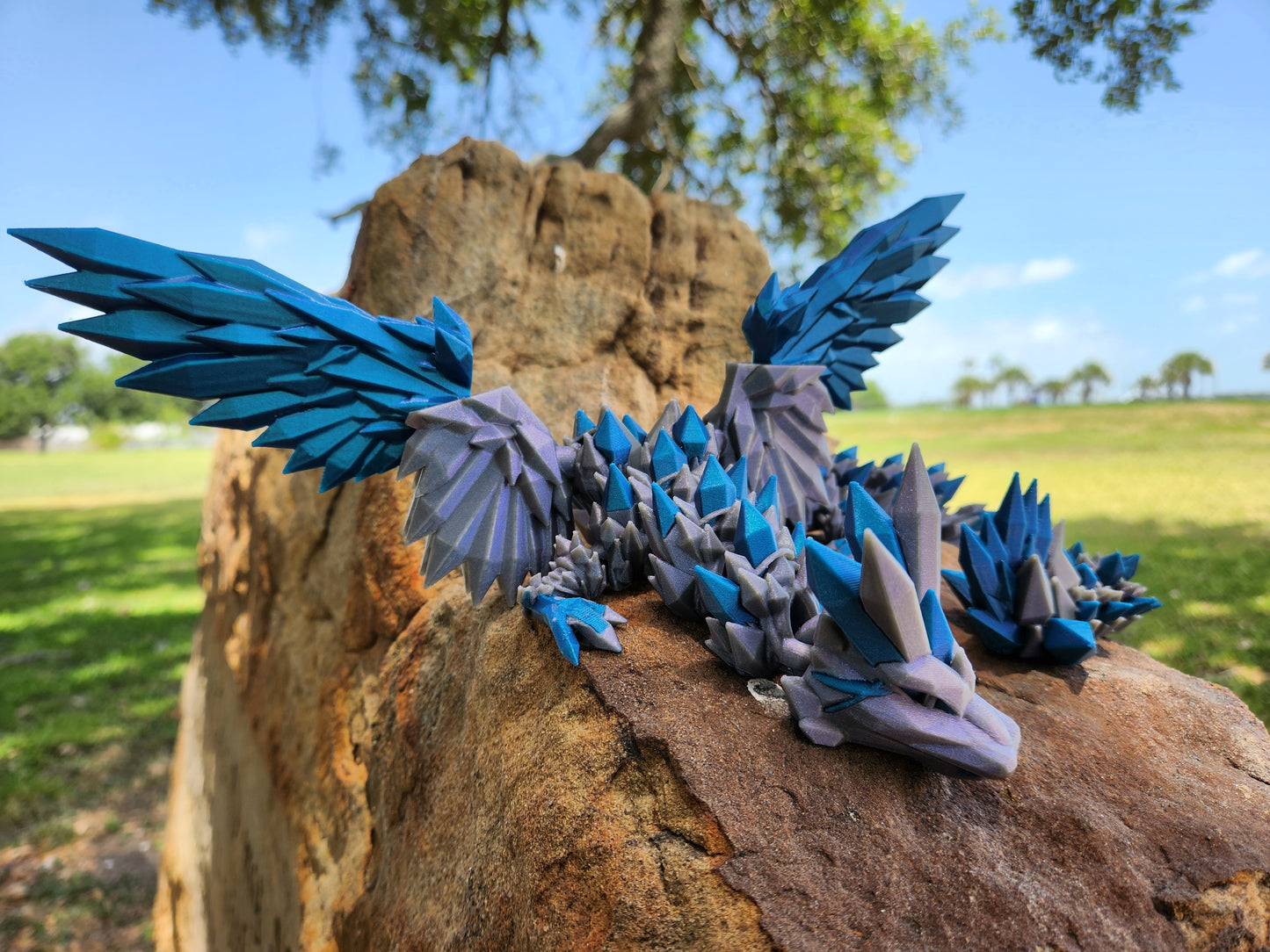 Winged Crystal Dragon