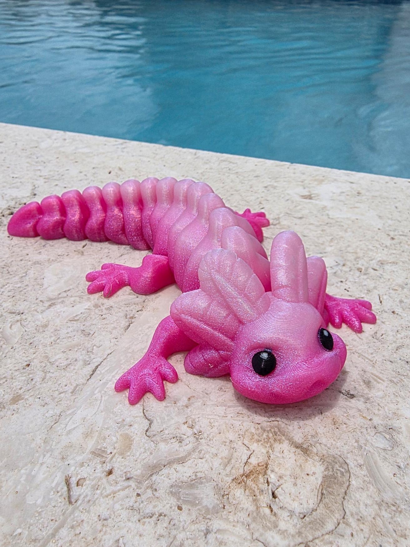 Bubbles the Axolotl