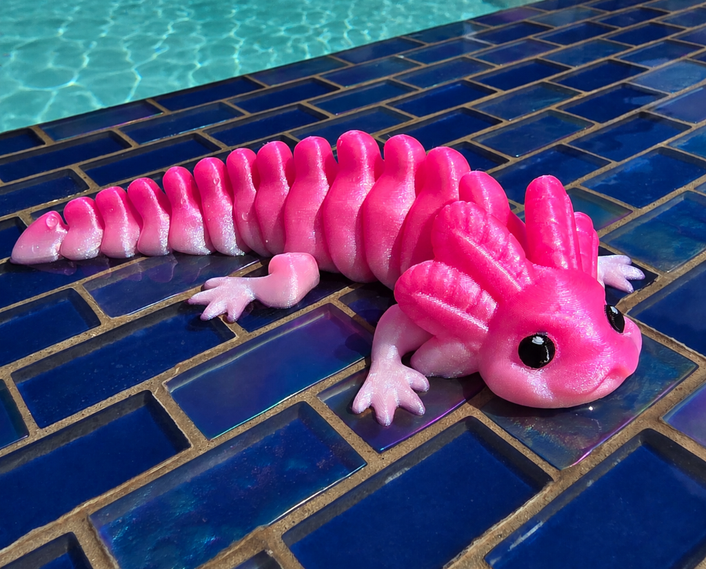 Bubbles the Axolotl