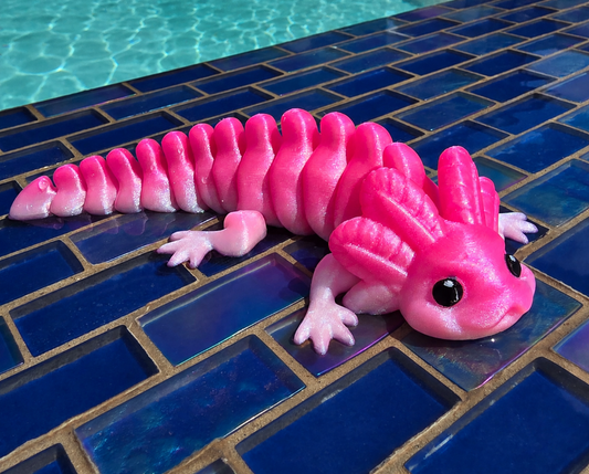 Bubbles the Axolotl