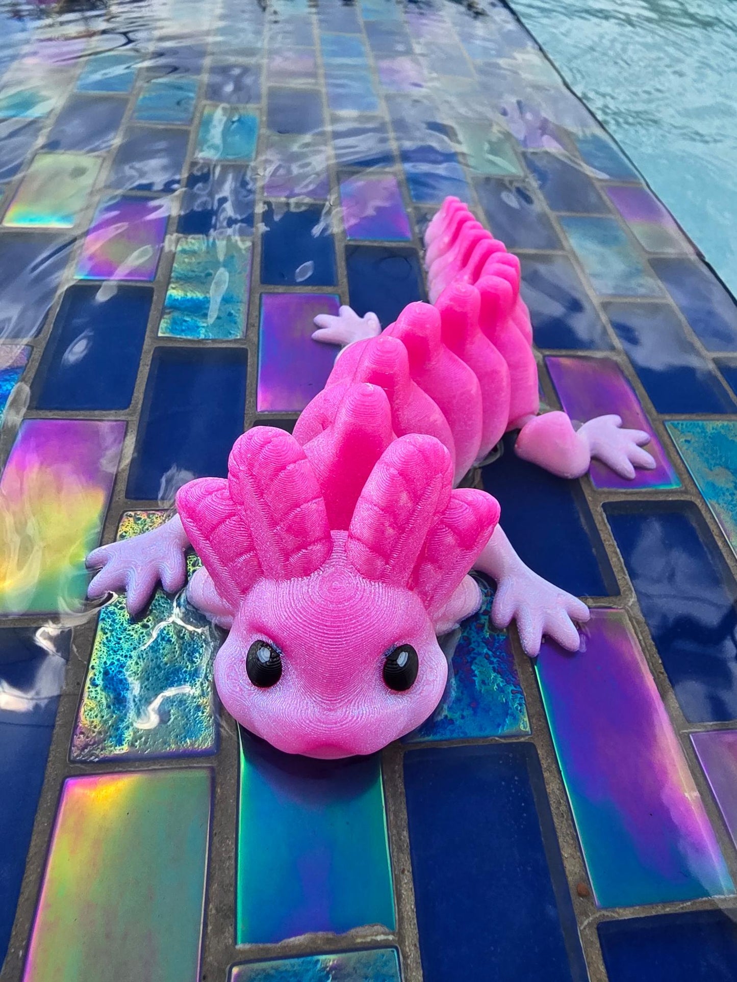 Bubbles the Axolotl