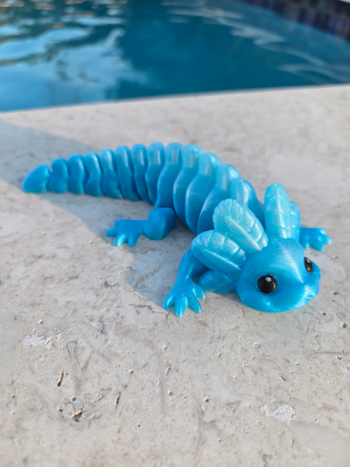 Bubbles the Axolotl