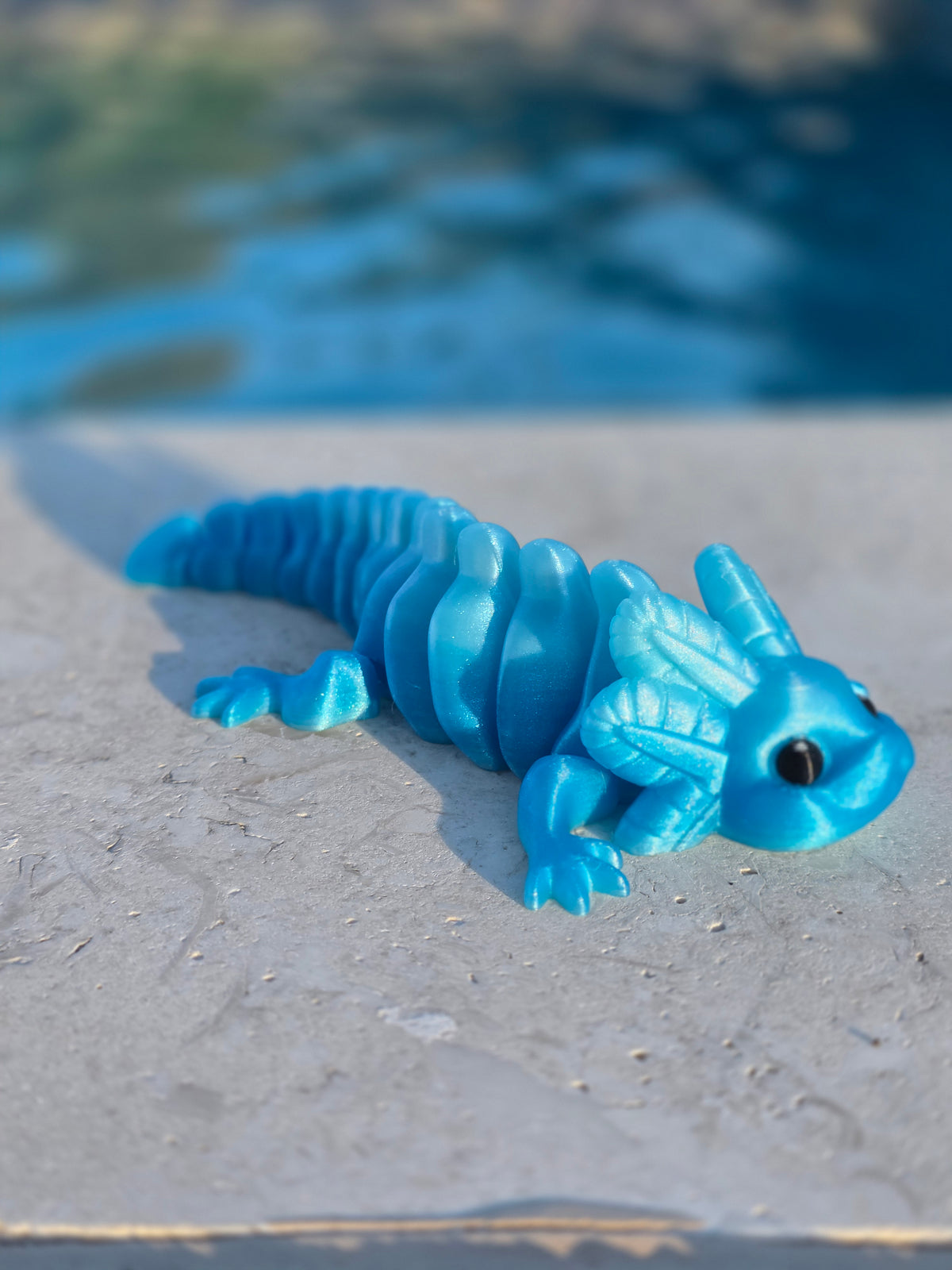 Bubbles the Axolotl