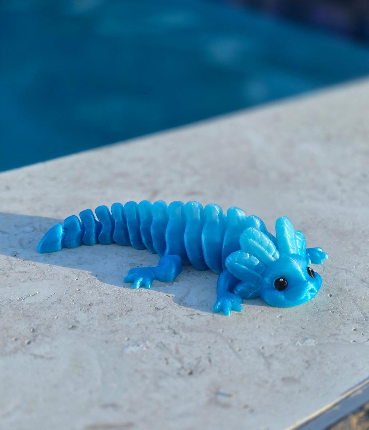 Bubbles the Axolotl