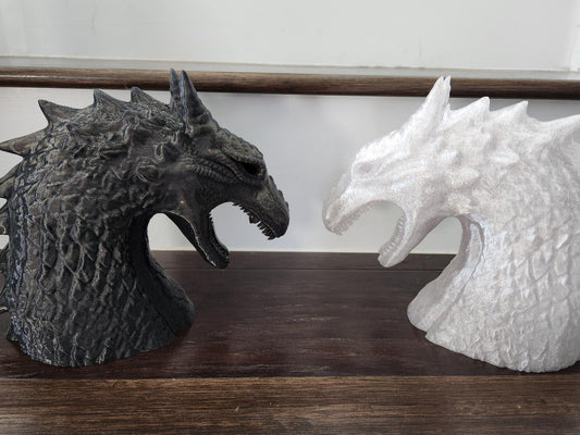 Dragon Bust Candle Holder