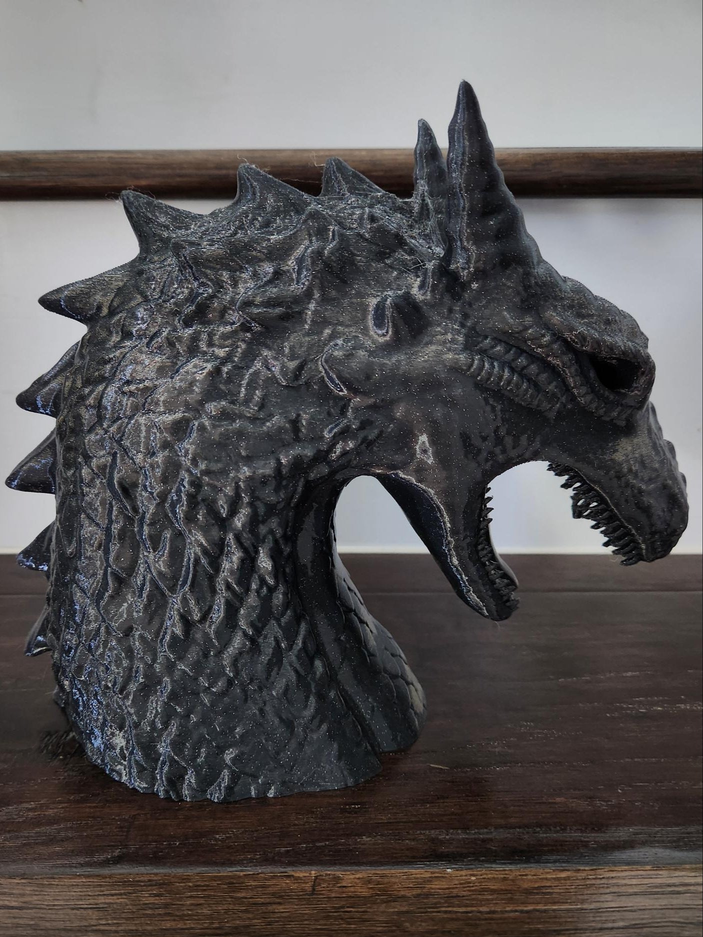 Dragon Bust Candle Holder