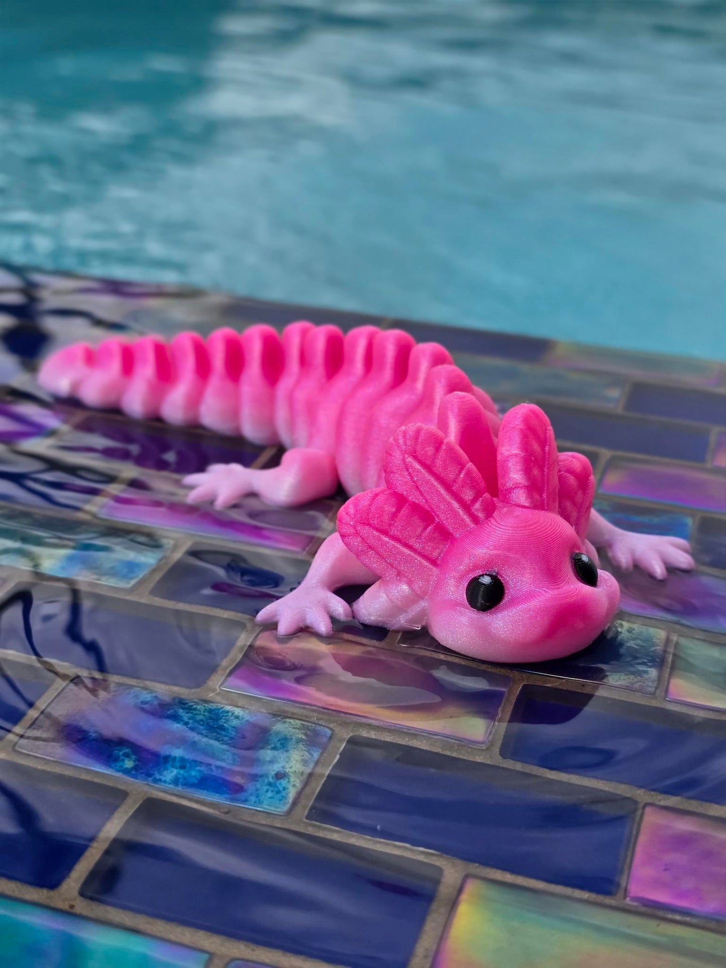 Bubbles the Axolotl